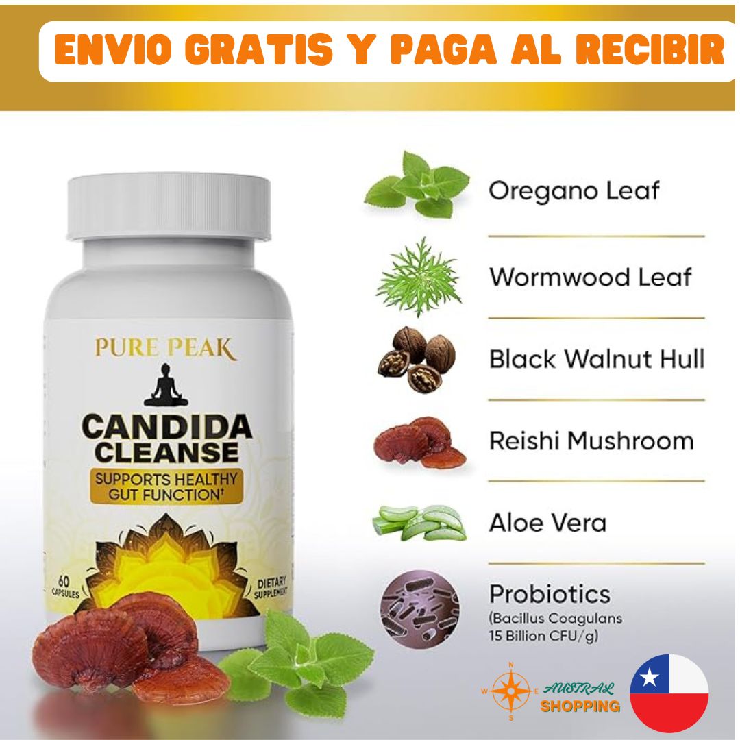 Candida Cleanse — Limpia la cándida y restaura tu digestión.