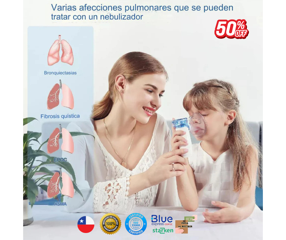 ¡NebuAir Pro portátil Niños y Adultos! + ENVÍO GRATIS