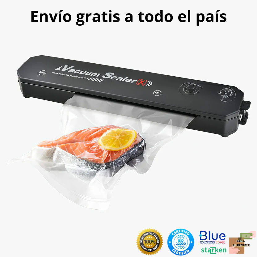 SELLADORA AL VACÍO "SealPro" ¡Mantén Tus Alimentos Frescos!