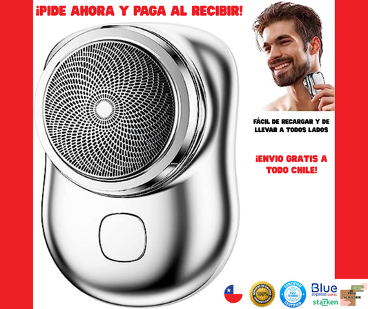 ¡MINI AFEITADORA/RASURADORA COMPACTA Y PORTÁTIL! ENVÍO GRATIS A TODO CHILE Y PAGA AL RECIBIR.