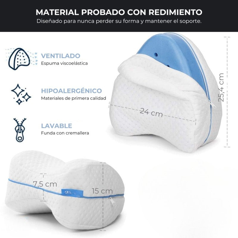 ¡Alivia tus molestias y genera un descanso reponedor con el Cojín Ortopédico para piernas + ENVÍO GRATIS A TODO CHILE!