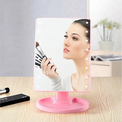 ¡Luce un rostro perfecto con el Espejo 22 LED + ENVÍO GRATIS A TODO CHILE!