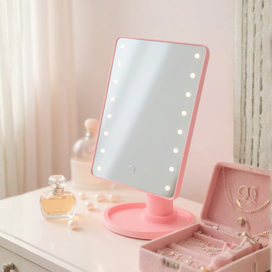 ¡Luce un rostro perfecto con el Espejo 22 LED + ENVÍO GRATIS A TODO CHILE!